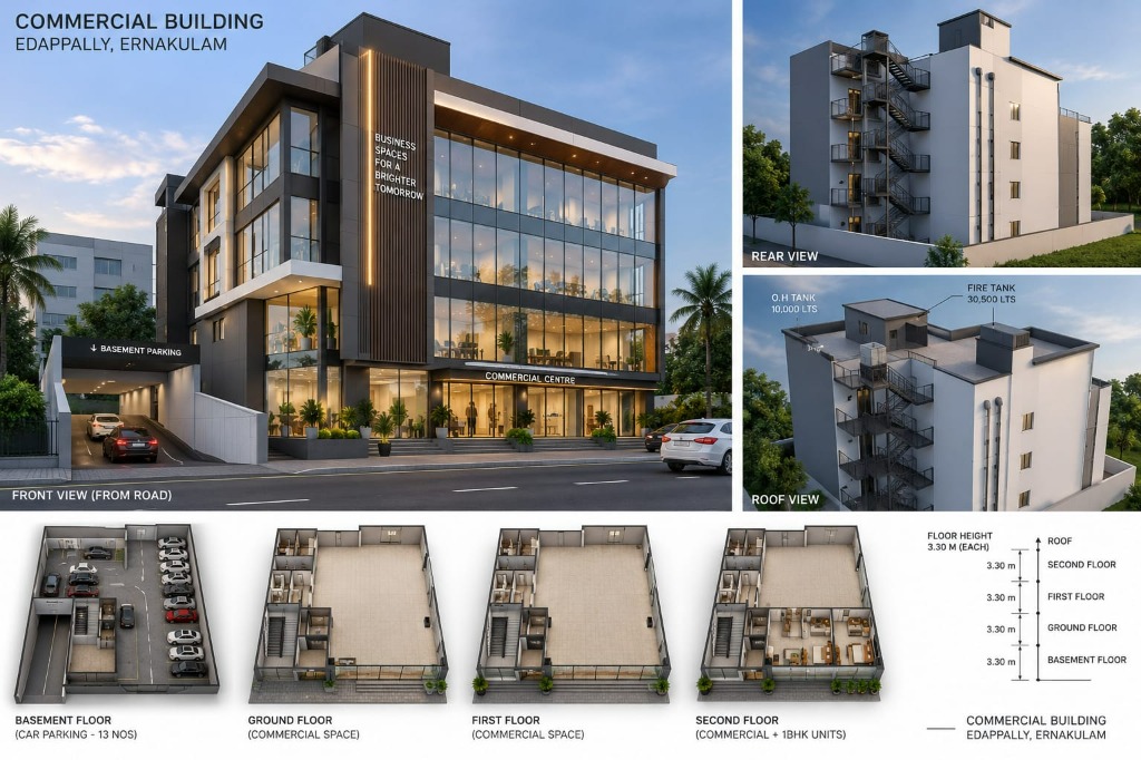 Edappally Modern Commercial Center